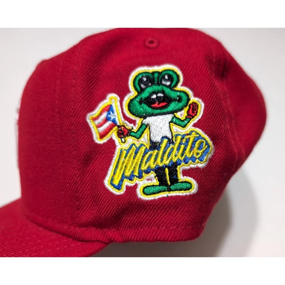 NEW ERA New York Yankees 9Fifty Hat Puerto Rico Maldito Coqui Gedo Oritz Red
